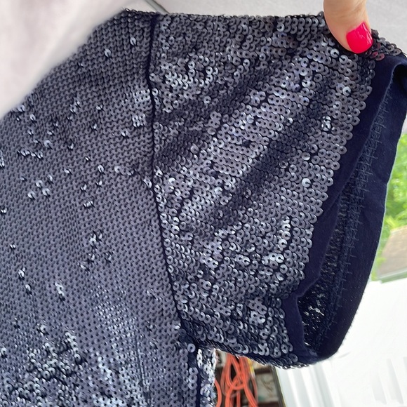 J.crew sequin short sleeve top Medium - Picture 2 of 6